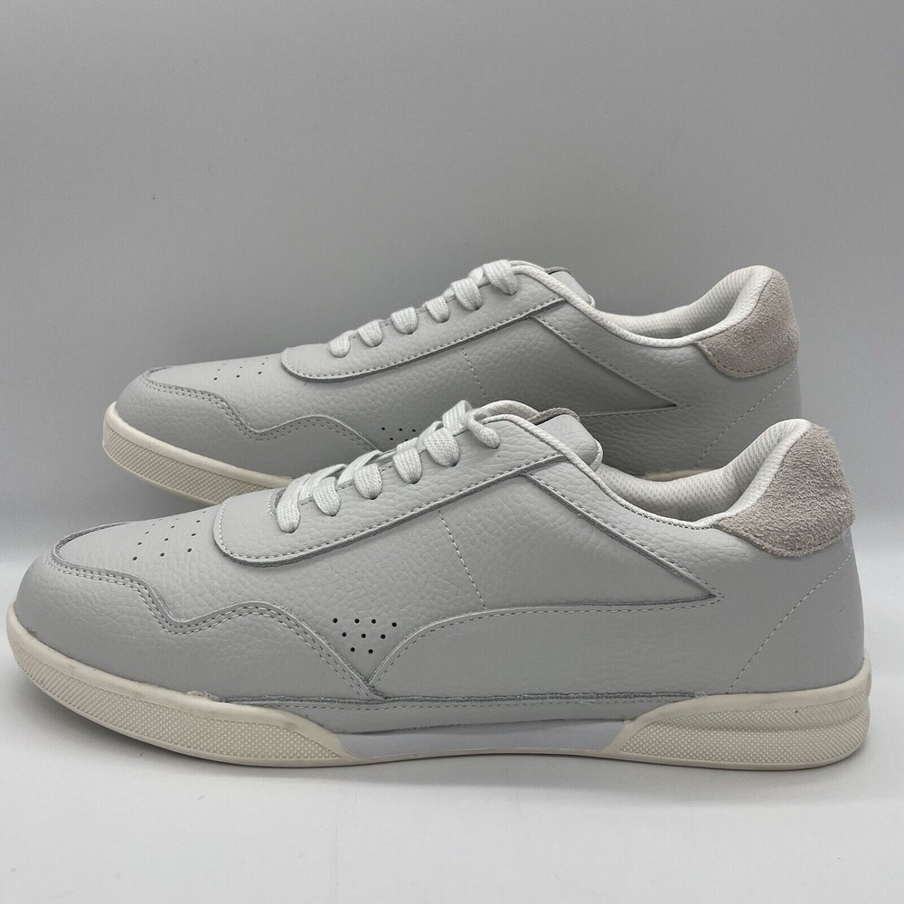 American Eagle Mens Size 12 Shoes Leather Sneakers Suede Heel Accent Athletic